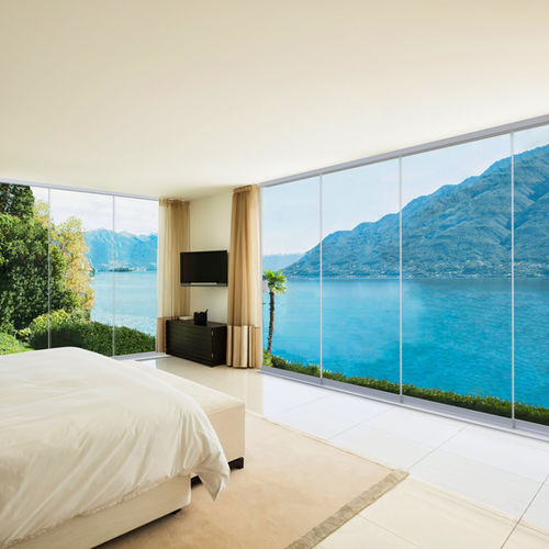 Panneau en verre isolant - Toscana Global - de protection solaire / à isolation thermo-acoustique / feuilleté