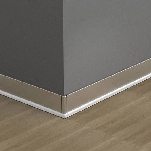 Plinthe lumineuse - Foshan Hero Metal Co.,Ltd.  - blanche / grise / en aluminium
