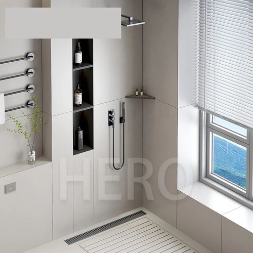 Niche murale en inox - Foshan Hero Metal Co.,Ltd.  - en acier / rectangulaire / de salle de bain
