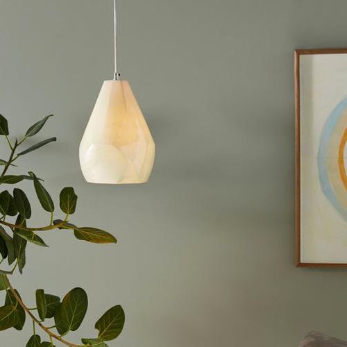 Suspension - FACET - Lyngard - en laiton / en nickel / en porcelaine
