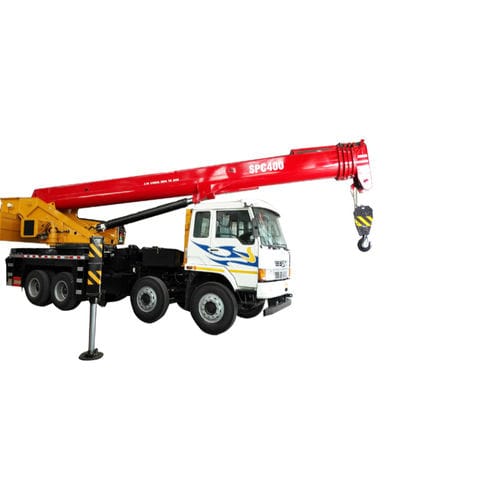 Grue montée sur camion - SPC400  - SANY GROUP - à flèche / hydraulique / de manutention