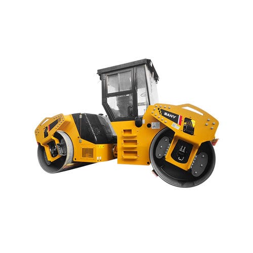 Rouleau compresseur tandem - STR130C-8C - SANY GROUP - de tranchée / pour site de mise en décharge / vibrant