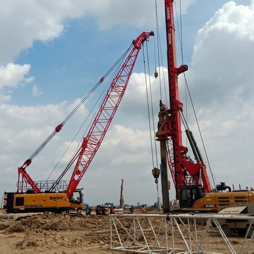 Foreuse à moteur diesel - SR235MV - SANY GROUP - rotative / pour chantier de construction / sur chenilles