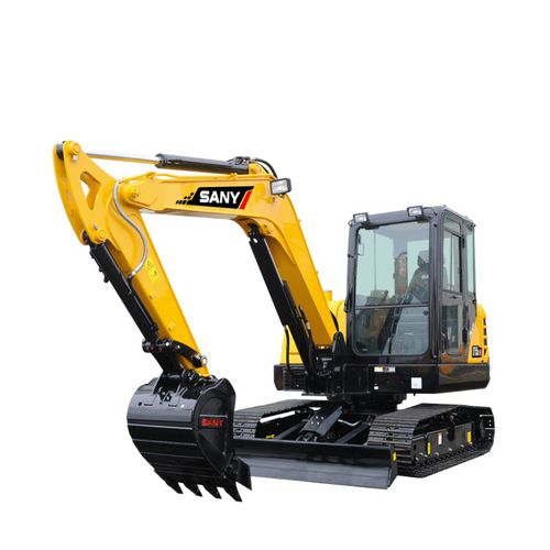 Pelle mini - SY55C - SANY GROUP - sur chenilles / diesel / pour chantier