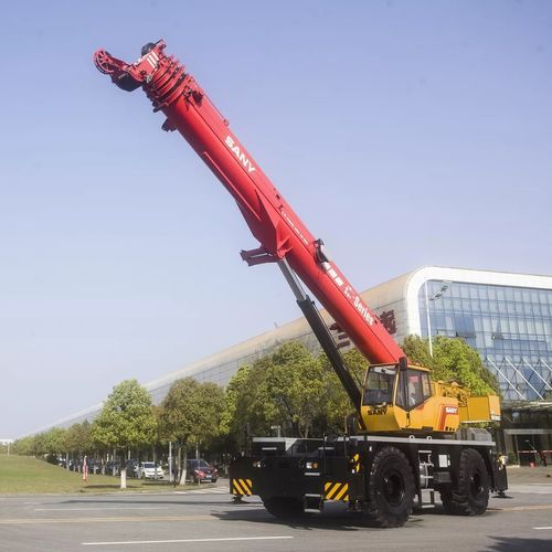 Grue à flèche - SRC1100T - SANY GROUP - télescopique / mobile / de levage