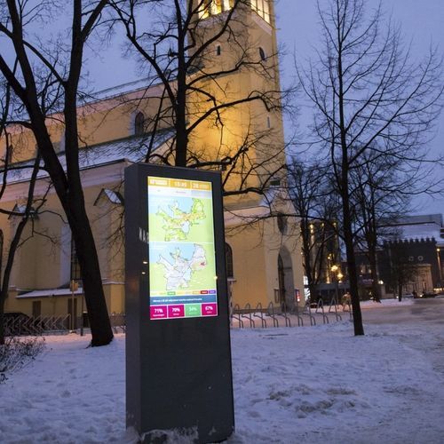 Écran tactile mural - ML-960E - ML Infokiosks - au sol / Intel® NUC / sans fil
