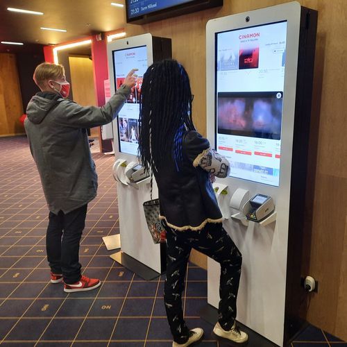 Borne de paiement pour restaurant - ML-961 - ML Infokiosks - pour aéroport / au sol / murale