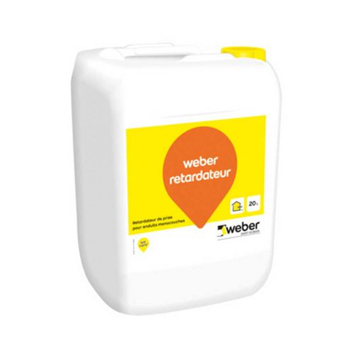 Adjuvant retardateur - WEBER MONOCOUCHE - Weber - pour sol / murs / d'extérieur