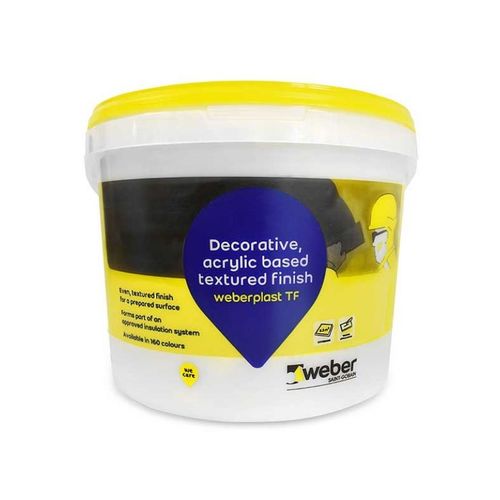 Enduit décoratif - WEBERPLAST TF - Weber - isolant / d'extérieur / pour mur