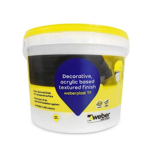Enduit décoratif - WEBERPLAST TF - Weber - isolant / d'intérieur / pour mur