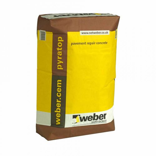 Mortier de réparation - WEBERCEM PYRATOP - Weber - pour béton / de ciment / hydraulique