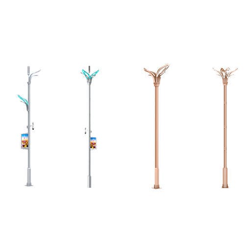 Lampadaire urbain - BAUHINIA - EXC Solar Street Light Technology Co., Ltd - contemporain / en métal / à LED