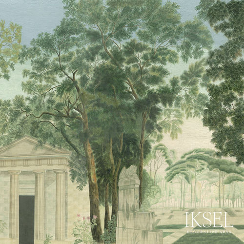 Papier peint contemporain - SC105 Italian Panoramic - Iksel Decorative Arts - en vinyle / à motif nature / panoramique
