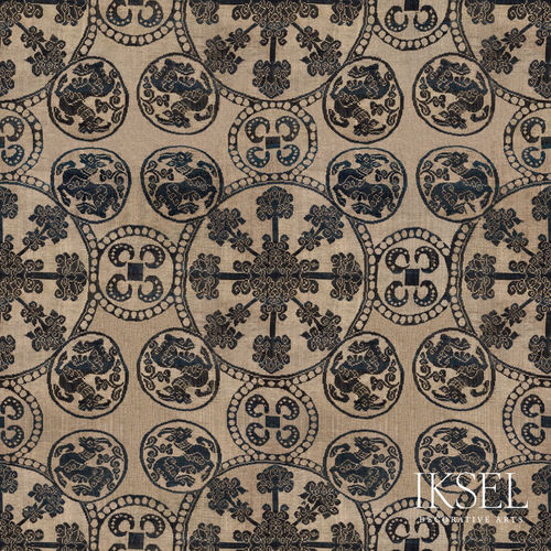Papier peint contemporain - RW908 Buyid Goats - Iksel Decorative Arts - en fibre de verre / en vinyle / à motif nature
