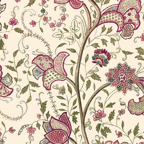 Papier peint contemporain - RW317 Chandernagor - Iksel Decorative Arts - en fibre de verre / en vinyle / à motif nature
