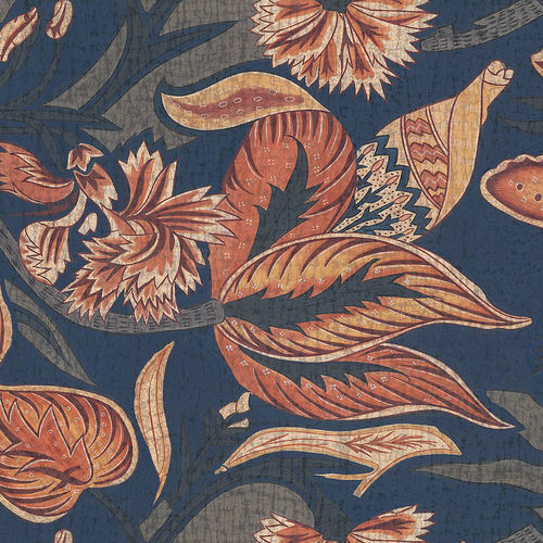 Papier peint contemporain - RW311 Coromandel Indienne - Iksel Decorative Arts - en fibre de verre / en vinyle / en PVC
