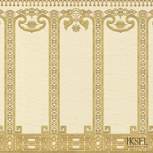 Papier peint contemporain - AR652 Brighton Ming - Iksel Decorative Arts - en vinyle / en fibre de verre / à motif géométrique