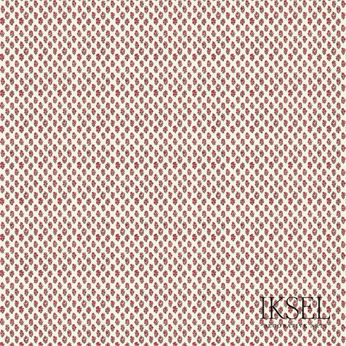 Papier peint contemporain - RW318 Small Boteh - Iksel Decorative Arts - en vinyle / en fibre de verre / à motif nature