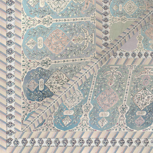 Papier peint contemporain - CE131 OTTOMAN TENT PASHA CEILING - Iksel Decorative Arts - en vinyle / en fibre de verre / à motif floral