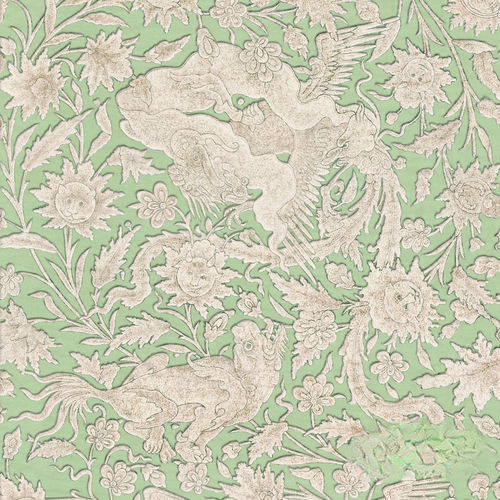 Papier peint contemporain - RW540 BUKHARA - Iksel Decorative Arts - en fibre de verre / en vinyle / à motif nature