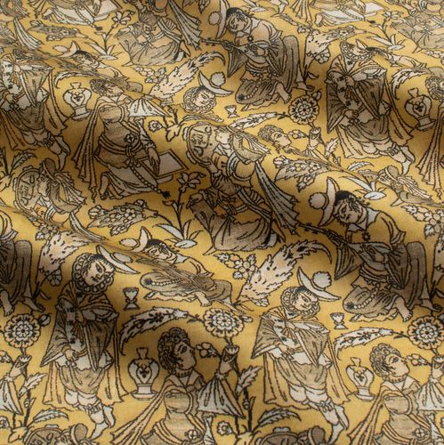 Tissu d'ameublement - SAFAVID MUSICIANS RF905 - Iksel Decorative Arts - pour rideaux / mural / pour la décoration intérieure