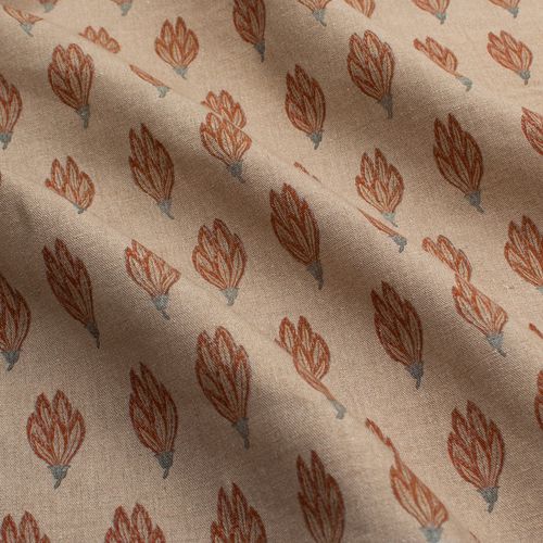 Tissu d'ameublement - PERSIAN TULIPS RF913 - Iksel Decorative Arts - pour rideaux / mural / pour la décoration intérieure