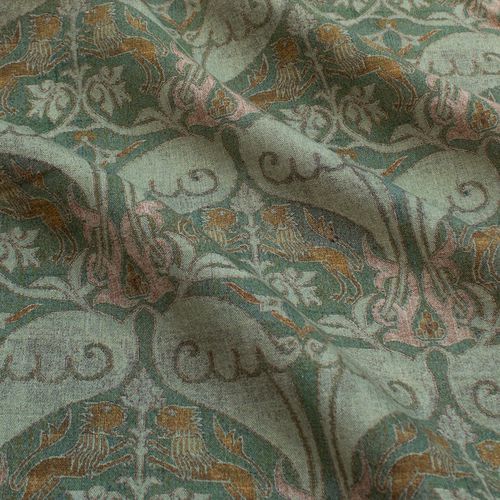 Tissu d'ameublement - NASRID LIONS RF916 - Iksel Decorative Arts - pour rideaux / pour la décoration intérieure / à motif