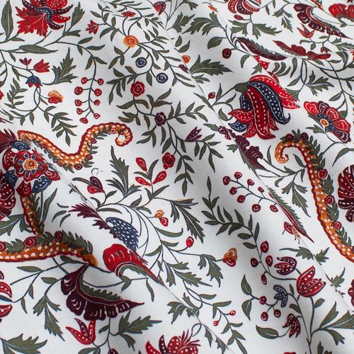 Tissu d'ameublement - INDIENNE RF306 - Iksel Decorative Arts - pour rideaux / pour la décoration intérieure / à motif