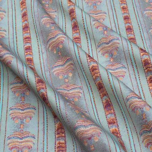 Tissu d'ameublement - HINDUSTAN STRIPE RF313 - Iksel Decorative Arts - pour rideaux / pour la décoration intérieure / à motif