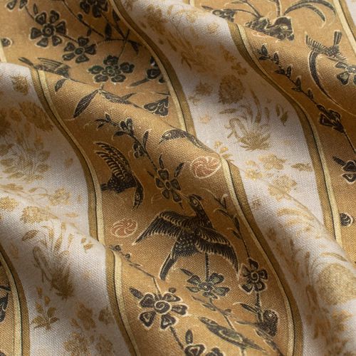 Tissu pour rideaux - DELHI STRIPE L. RF923B - Iksel Decorative Arts - mural / d'ameublement / à rayures