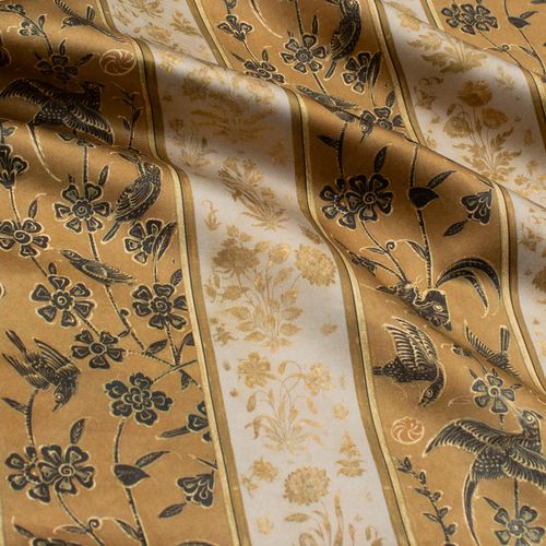 Tissu d'ameublement - DELHI STRIPE C. RF923A - Iksel Decorative Arts - pour rideaux / pour la décoration intérieure / à motif floral