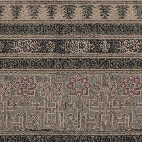 Tissu d'ameublement - ALCAZAR BAYADERE RF906 - Iksel Decorative Arts - pour rideaux / pour la décoration intérieure / à motif arabesque