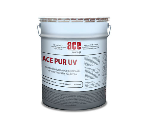 Imperméabilisant en polyuréthane - ACE PUR UV - Ace - de terrasse / en PUR / monocomposant