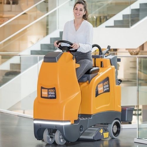 Aspirateur professionnel - AERO 3500µicro - TASKI - centralisé / à eau et poussière / à batterie rechargeable