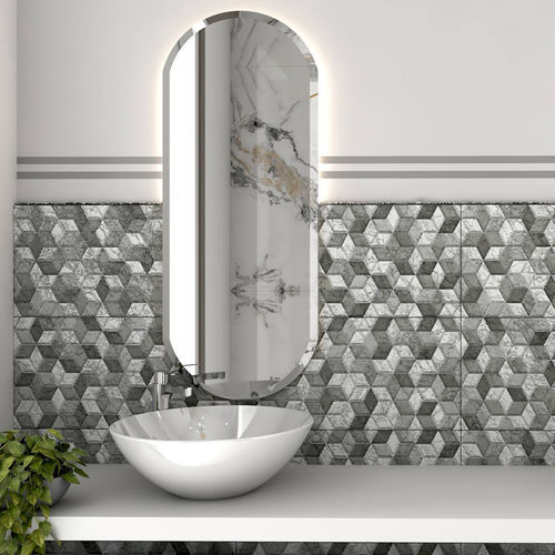 Carrelage en grès cérame - DIAMOND - PT. Sun Power Ceramics - mat / à relief / d'intérieur