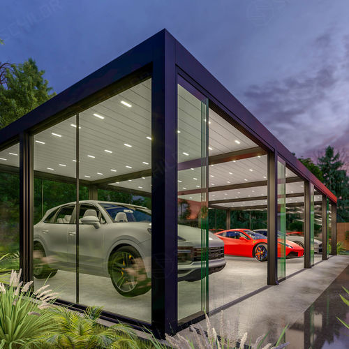 Abri de voiture pour parking - LENORE - SCHILDR Inc - en aluminium