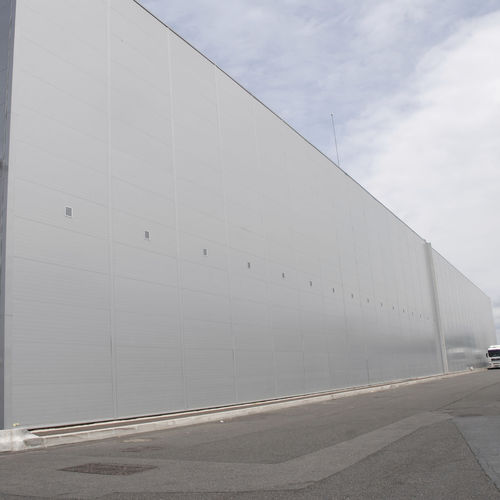 Panneau sandwich isolant pour mur - ISOFOCUS TP - ISOMEC - pour cloison / face en aluminium / âme en laine minérale