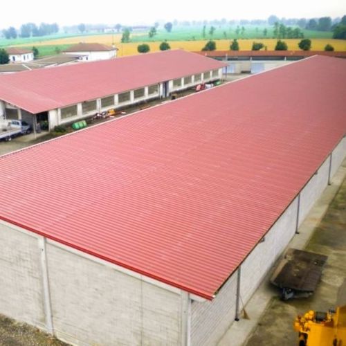 Panneau sandwich isolant pour toiture pente - ISOCOP CA - ISOMEC - face en aluminium / âme en polyisocyanurate PIR / âme en polyuréthane PUR