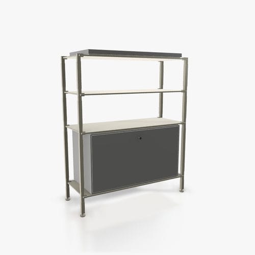 Buffet haut - H.1.900.3.1.KU.TA.1 - tRACK by Kesseböhmer GmbH - contemporain / en placage de bois / en MDF laqué
