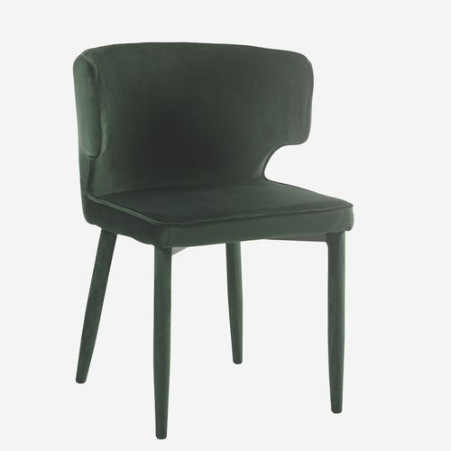Chaise de salle à manger classique - BULL - CAMINO A CASA - d'intérieur / en velours / avec piètement en MDF