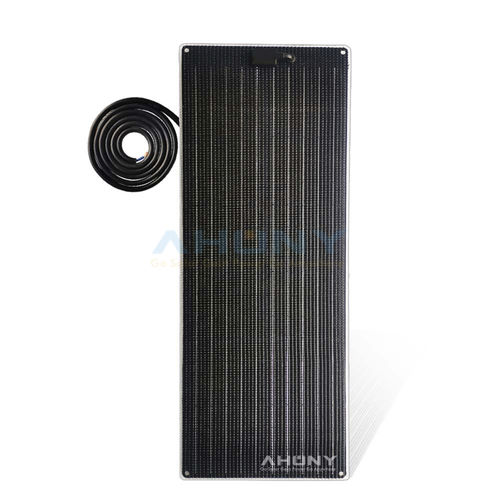 Panneau solaire photovoltaïque monocristallin - EMARVEL PERC - SHENZHEN AHONY POWER CO.,LTD - semi-rigide / noir / montage vertical