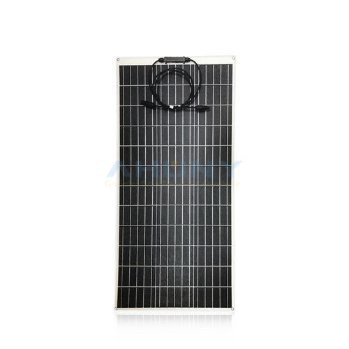 Panneau solaire photovoltaïque monocristallin - EGO S110W PRO - SHENZHEN AHONY POWER CO.,LTD - flexible / noir / montage vertical