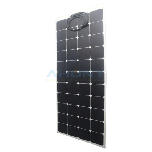 Panneau solaire photovoltaïque plan - EGO S 150W - SHENZHEN AHONY POWER CO.,LTD - flexible / noir / montage vertical