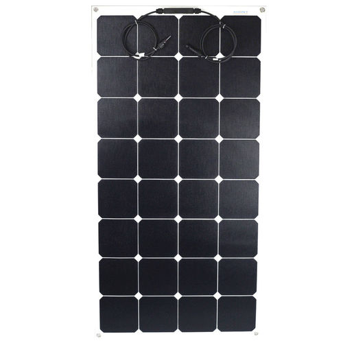 Panneau solaire photovoltaïque plan - EGO S 110W - SHENZHEN AHONY POWER CO.,LTD - flexible / noir / montage vertical