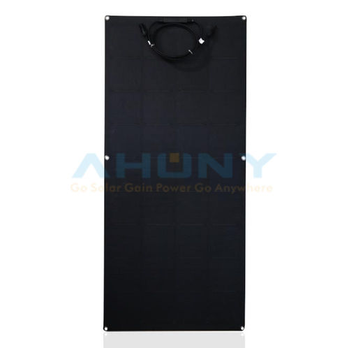 Panneau solaire photovoltaïque plan - EGO P110W - SHENZHEN AHONY POWER CO.,LTD - flexible / noir / montage vertical