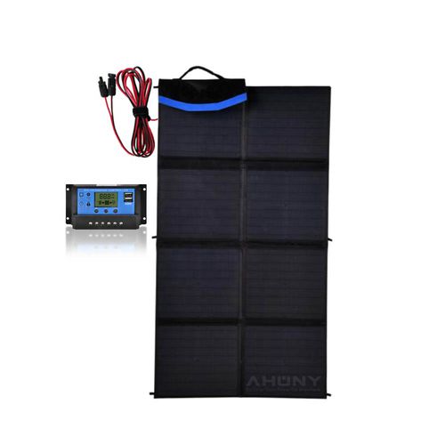 Panneau solaire photovoltaïque monocristallin - eMobi F8*20w - SHENZHEN AHONY POWER CO.,LTD