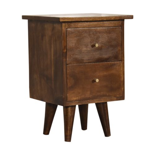 Table de chevet de style scandinave - IN1 series - Artisan Furniture - en bois massif / en bois peint / avec piètement en bois massif