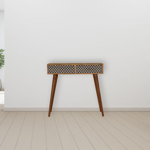 Console design scandinave - VALENTINA  - Artisan Furniture - en bois massif / avec piètement en bois massif / rectangulaire