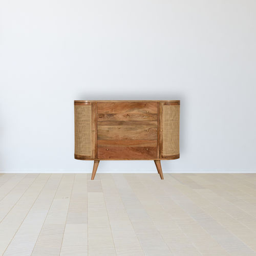 Buffet design scandinave - SOFIA  - Artisan Furniture - en bois massif / avec étagère / avec tiroirs
