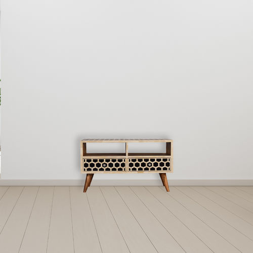 Meuble multimédia de style scandinave - HONEYCOMB  - Artisan Furniture - avec tiroirs / avec étagères / pour usage résidentiel